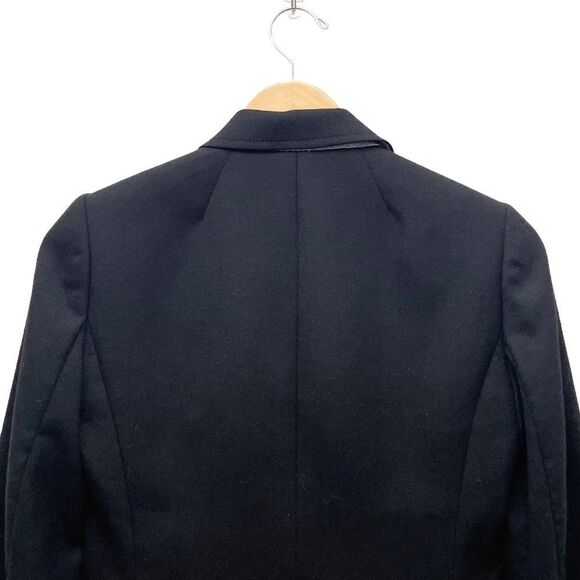 J. Crew Schoolboy Blazer Black Wool Gold Button Jacket Preppy Women’s Size 2 - Picture 7 of 13